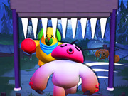 Halloween Monster berqueren Strae