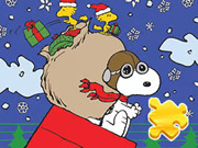 Jigsaw Puzzle: Snoopy Weihnachtslieferung