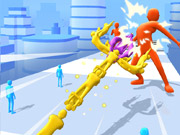 Menschliches Schwert Lauf