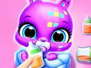 Süße Hasen Ausbrüten