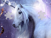 Jigsaw Puzzle: Einhorn