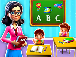 Kindergarten Schul Lehrer