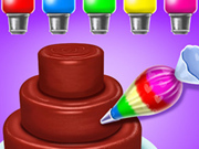 Süße Bäckerei Mädchen Kuchen