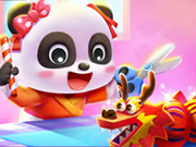 Kleiner Panda Chinesisches Festival Handwerk